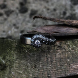 Octopus Tentacle Sterling Silver Gothic Ring 01 | Gthic.com