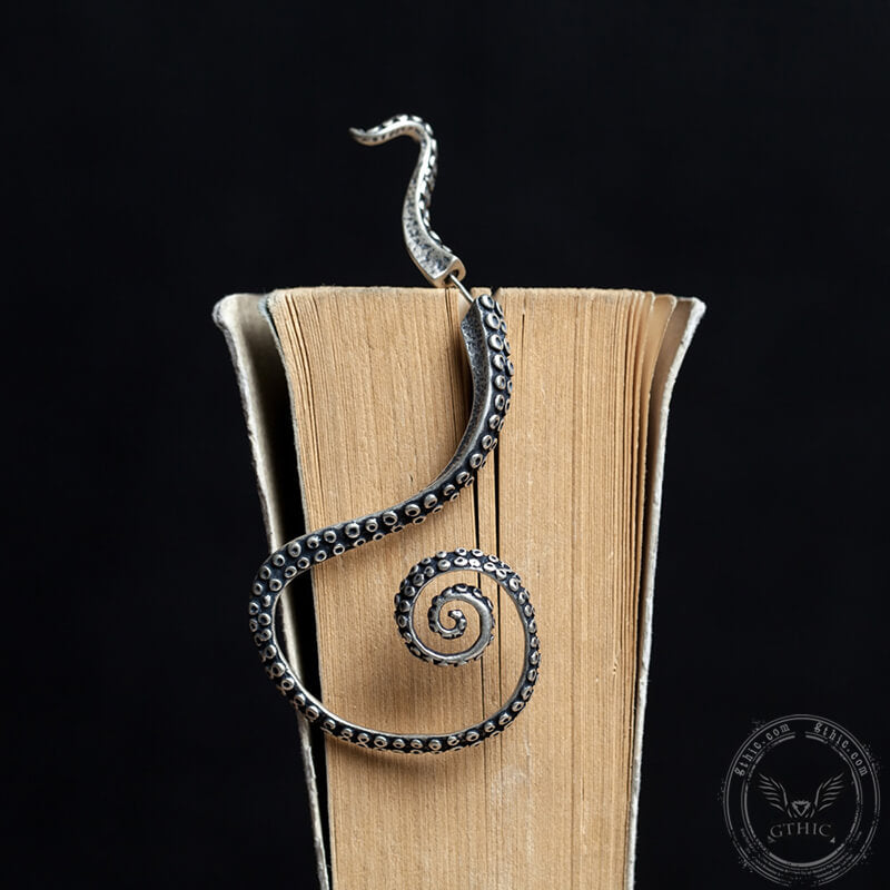 Octopus Tentacles Sterling Silver Ear Cuff Earring | Gthic.com