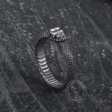 Ouroboros Snake Stainless Steel Ring