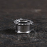 Ouroboros Stainless Steel Ear Gauges