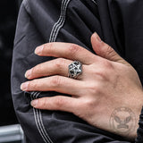 Pentagram Stainless Steel Ring