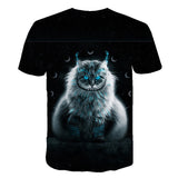 Persian Cat Polyester T-shirt | Gthic.com