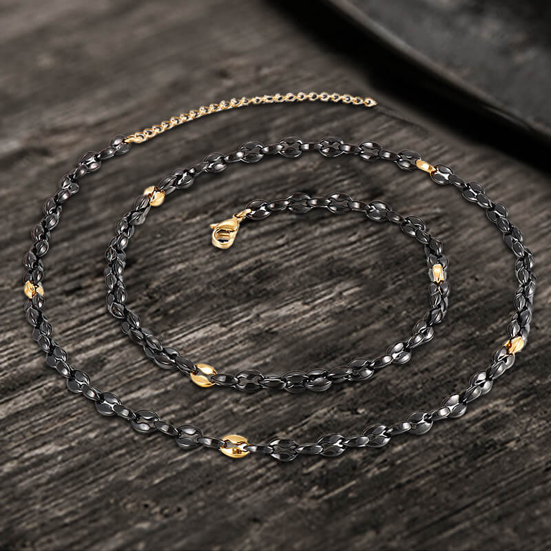 Pig Nose Stainless Steel Necklace | Gthic.com