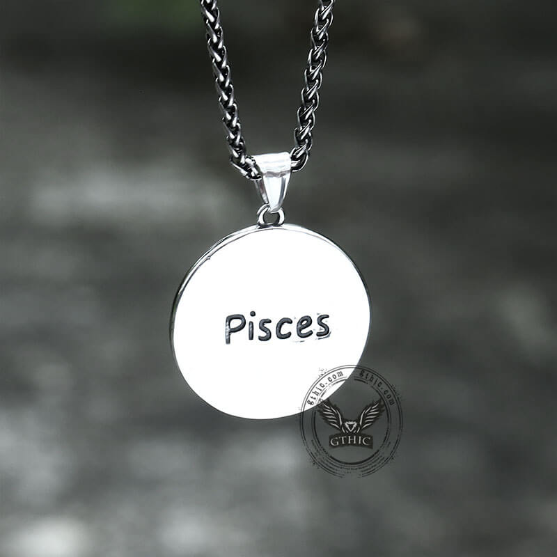 Pisces Stainless Steel Pendant