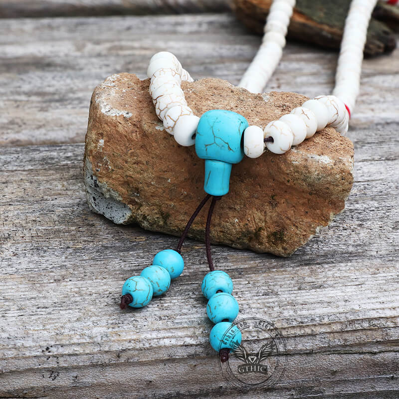 Prayer Beads Turquoise Necklace