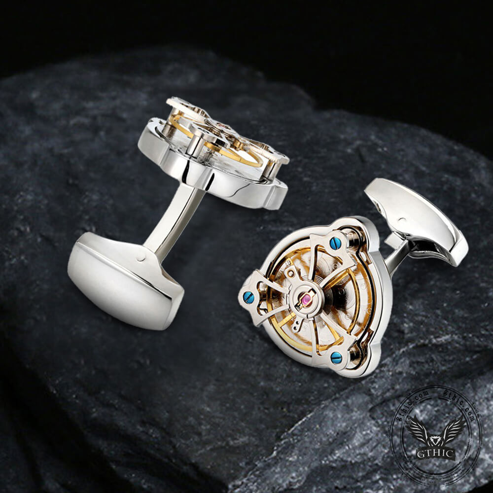 Propeller Adventurer Copper Cufflinks | Gthic.com