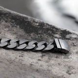 Punk Cuban Chain Stainless Steel Bracelet | Gthic.com