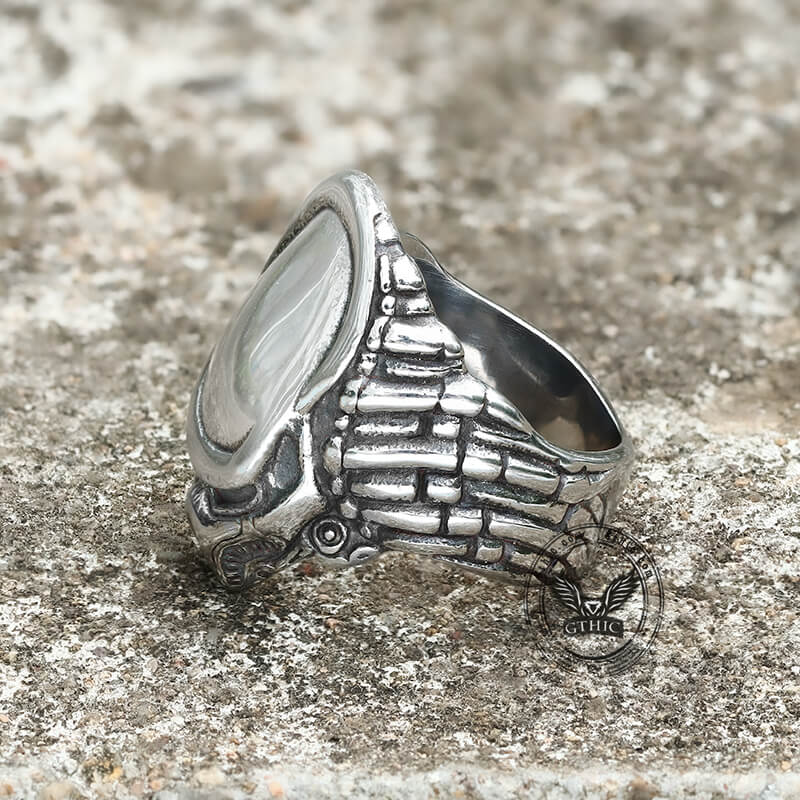 Punk Predator Elder Stainless Steel Ring