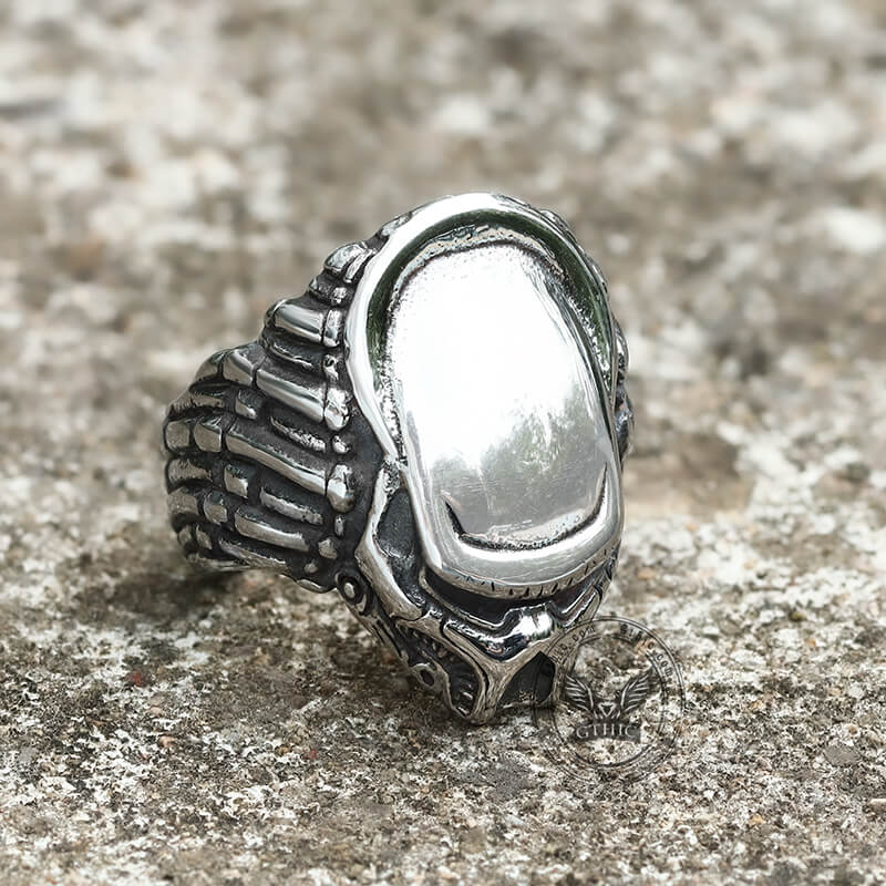 Punk Predator Elder Stainless Steel Ring