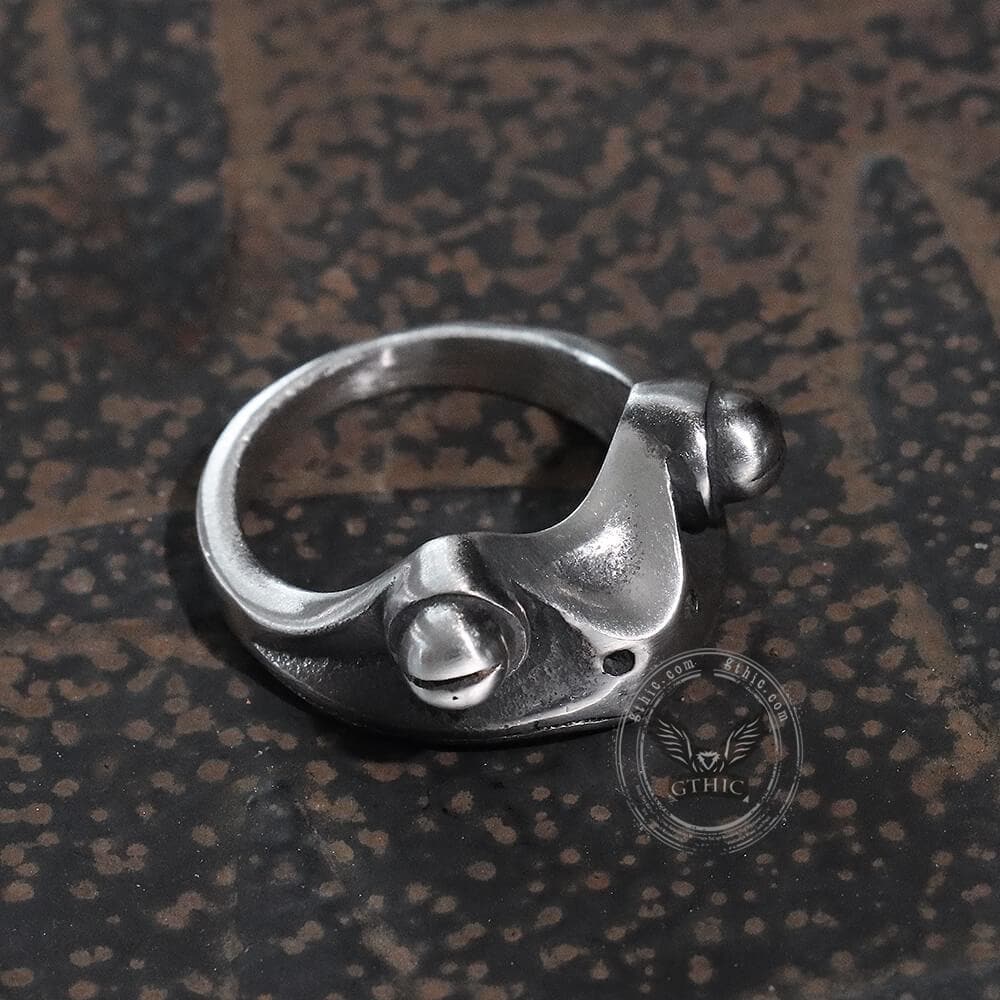 Rango Chameleon Stainless Steel Ring | Gthic.com