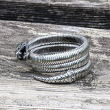 Rattlesnake Stainless Steel Snake Bracelet