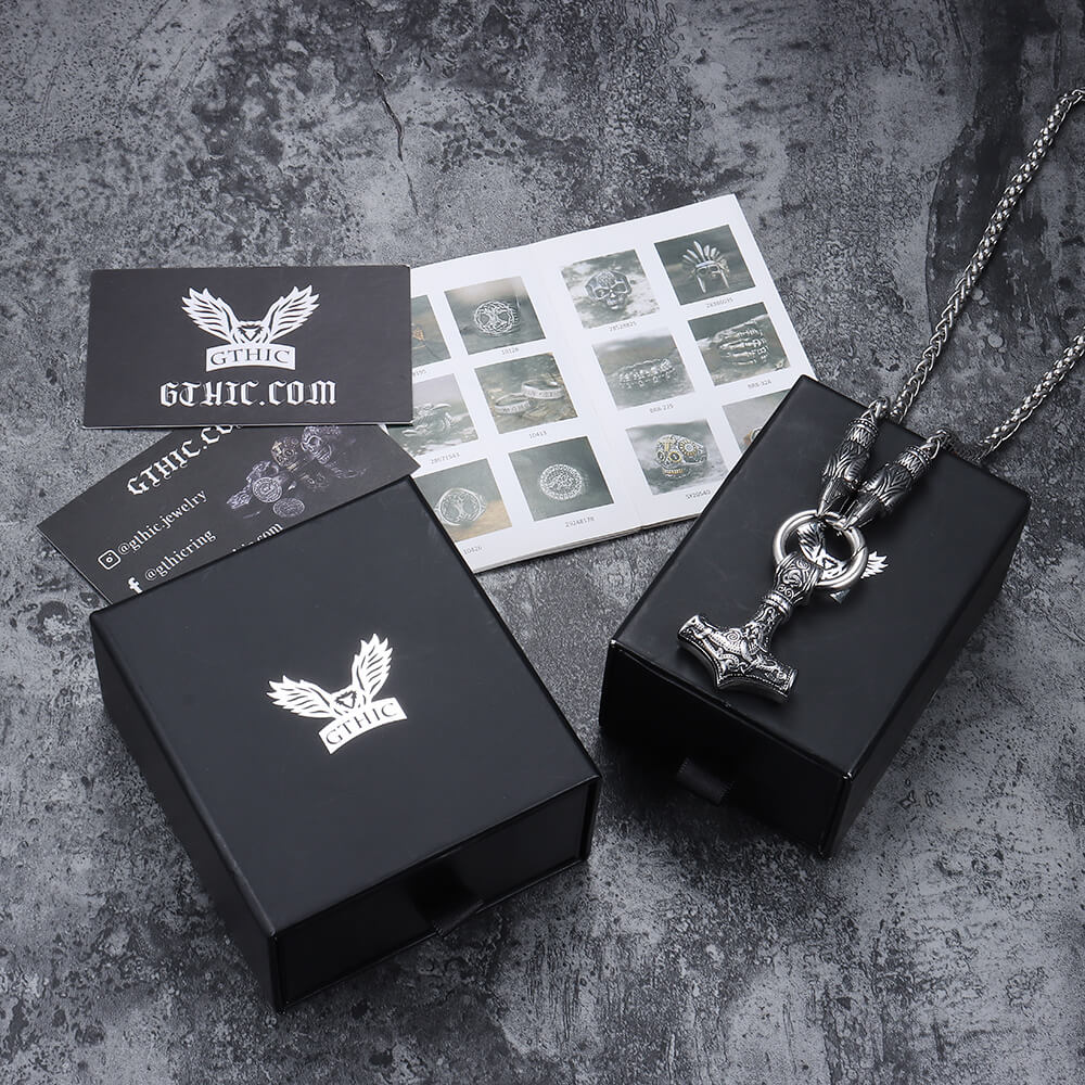 Raven & Hammer Stainless Steel Necklace