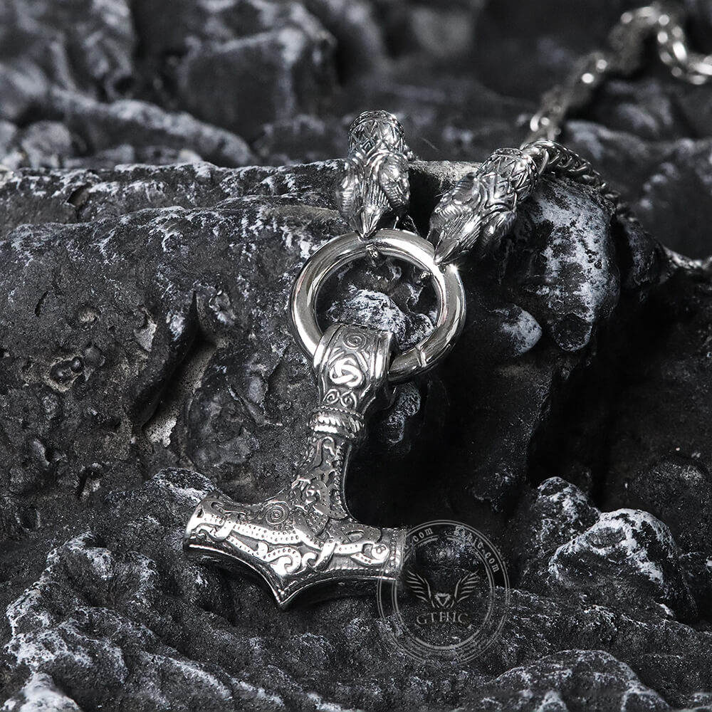 Raven & Hammer Stainless Steel Necklace