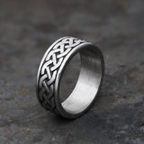 Retro Classic Pattern Stainless Steel Ring 04 | Gthic.com