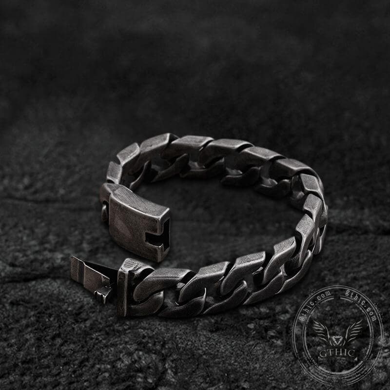 Retro Cuban Chain Stainless Steel Bracelet