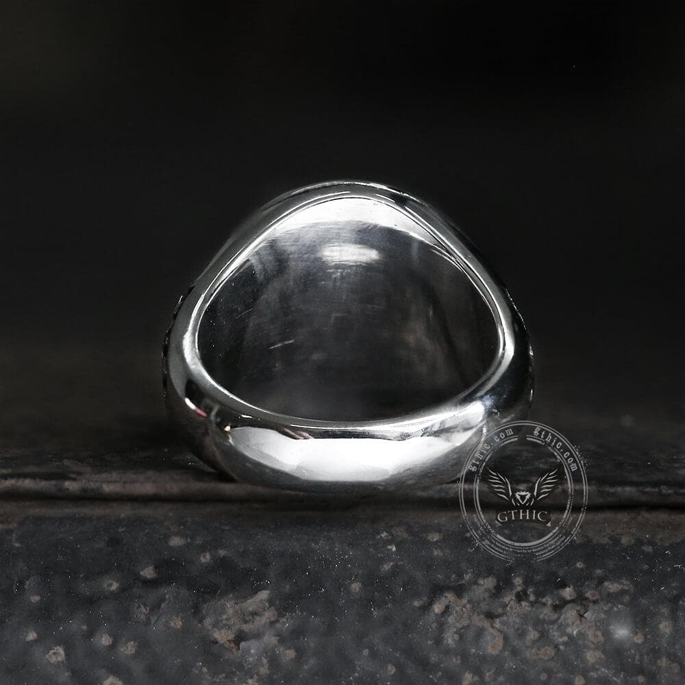 Witcher Wolf Stainless Steel Viking Ring