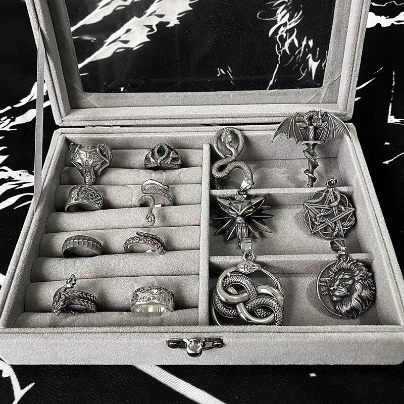 Rings and Pendants Animal Jewelry Set