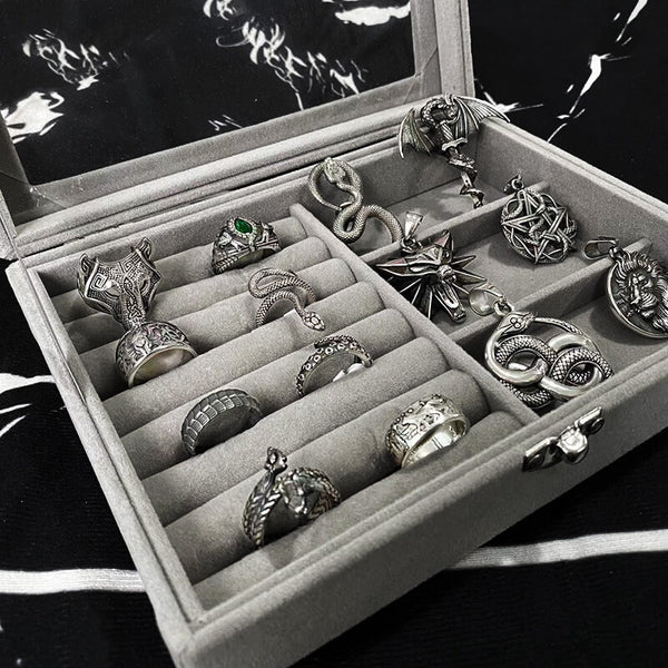 Rings and Pendants Animal Jewelry Set
