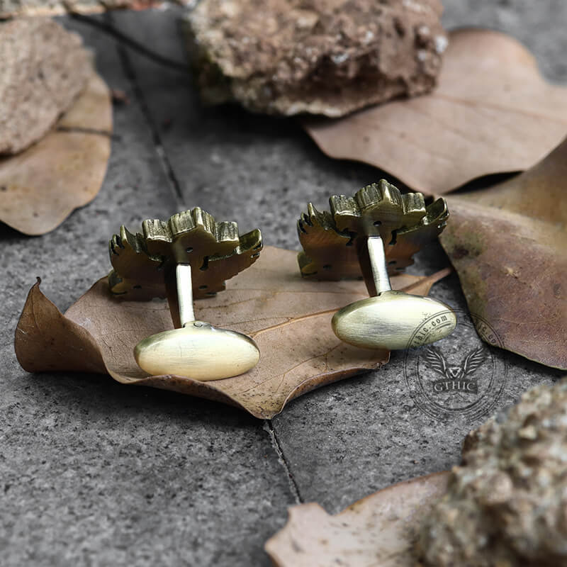 Royal Double-headed Eagle Brass Cufflinks