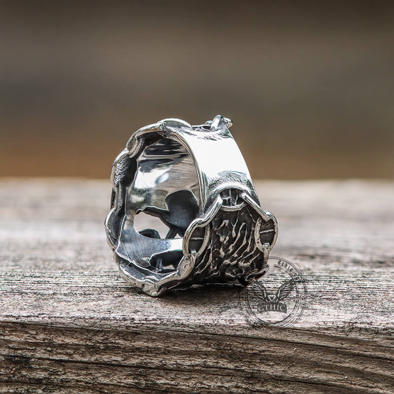 Sailor Anchor Stainless Steel Marine Ring | Gthic.com