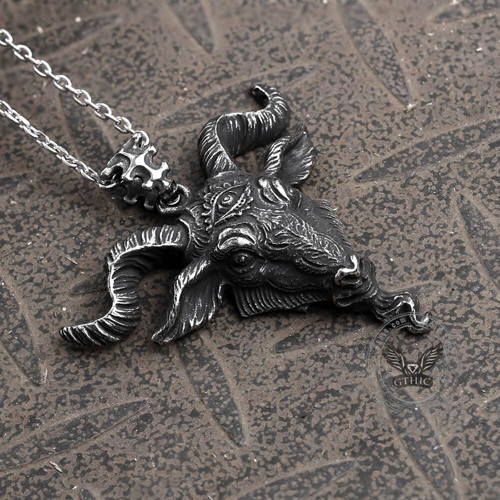 Satan Devil Goat Stainless Steel Pendant