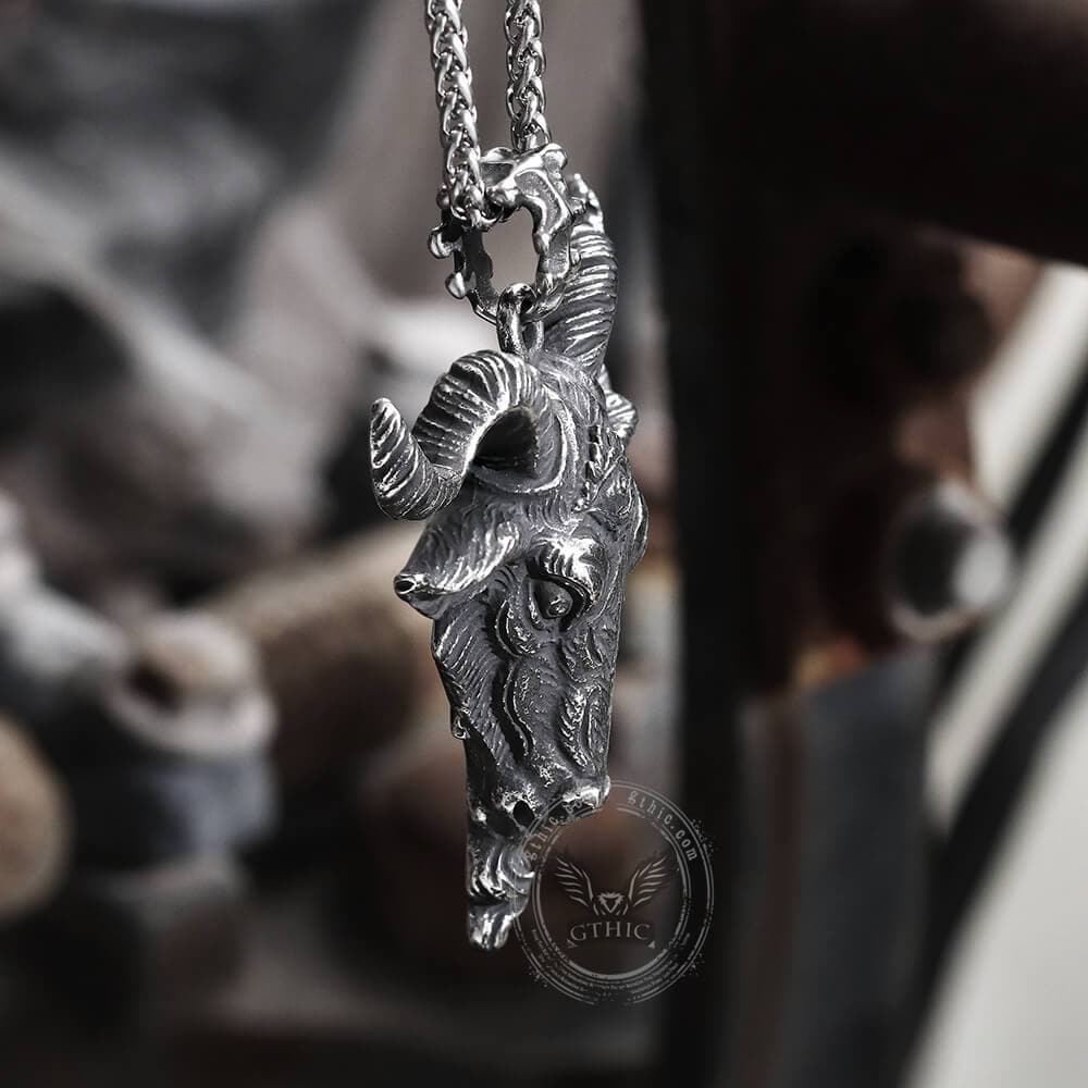 Satan Devil Goat Stainless Steel Pendant