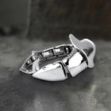 Great White Shark Stainless Steel Bracelet