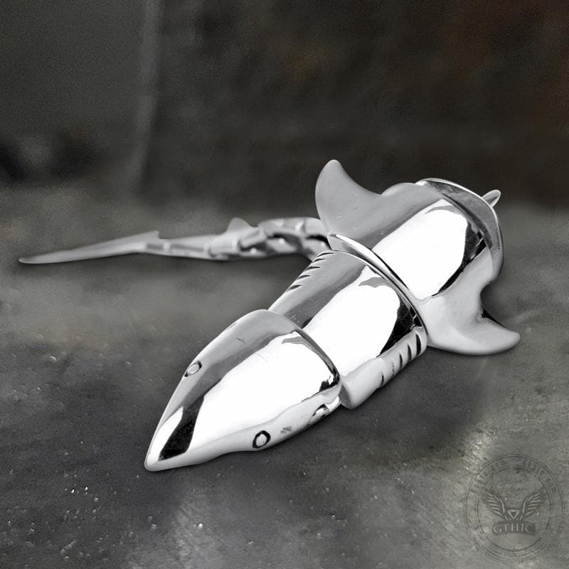 Great White Shark Stainless Steel Bracelet 04 | Gthic.com