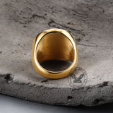 Sigil of Archangel Michael Talisman Stainless Steel Ring