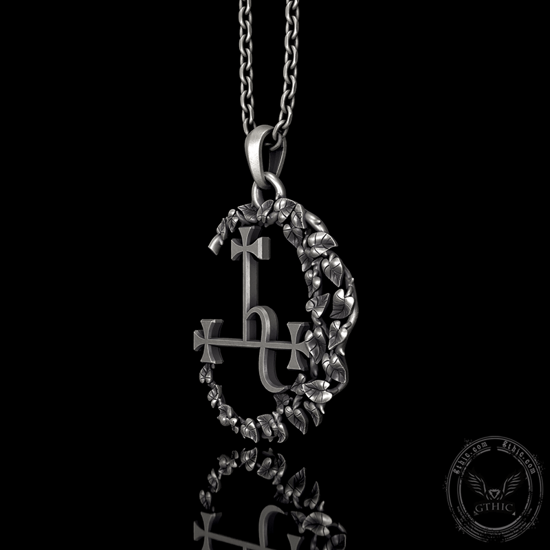 Sigil Of Lilith Sterling Silver Pendant | Gthic.com