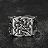 Simple Knot Sterling Silver Viking Ring – GTHIC