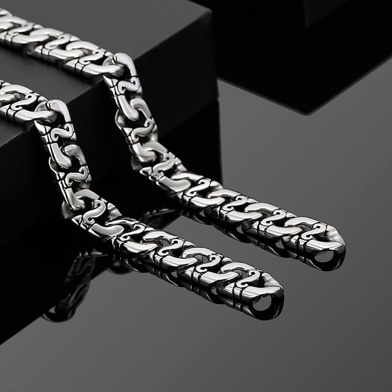 Simple Stainless Steel Chain Necklace | Gthic.com