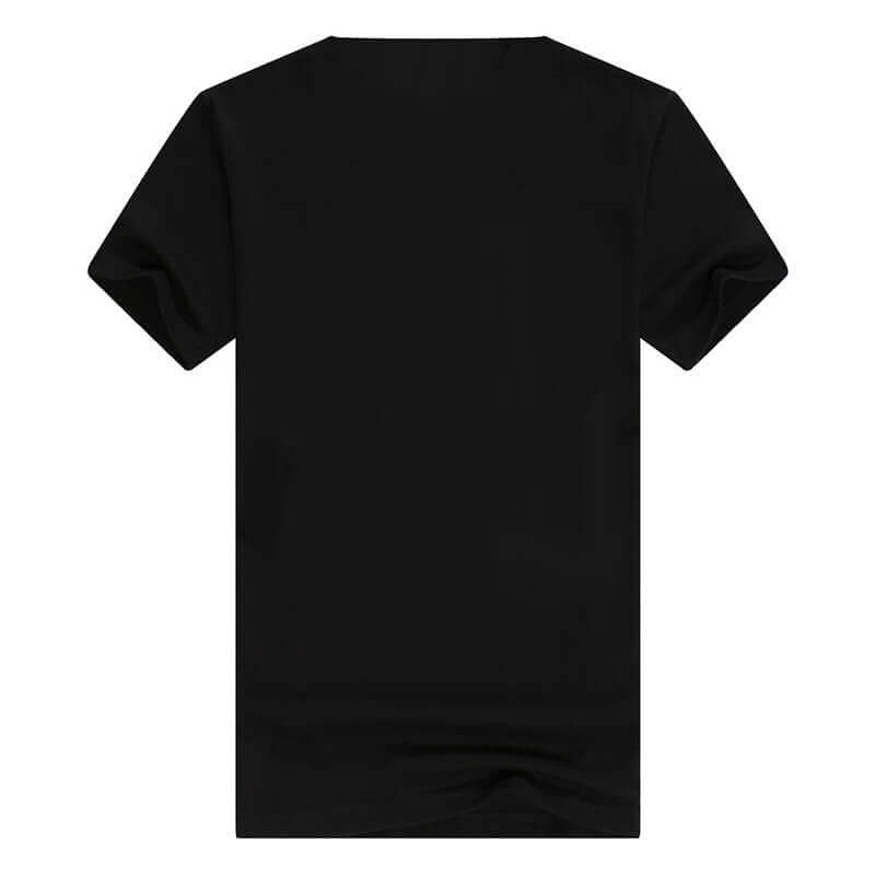 Totenkopf-Dolch-Rosen-Baumwoll-T-Shirt