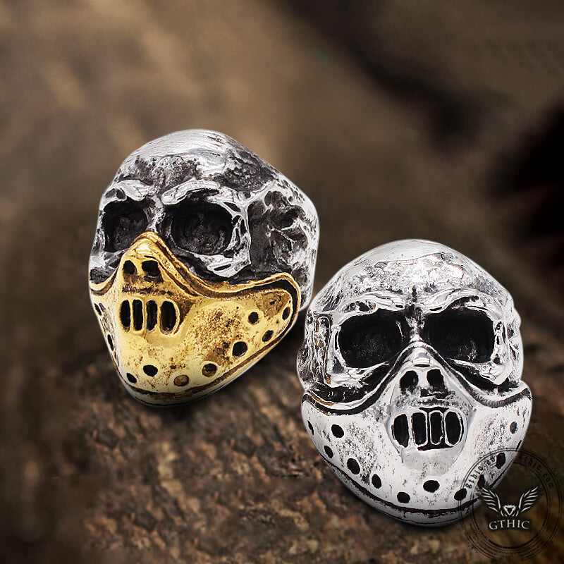 Skull Soldier Stainless Steel Ring | Gthic.com