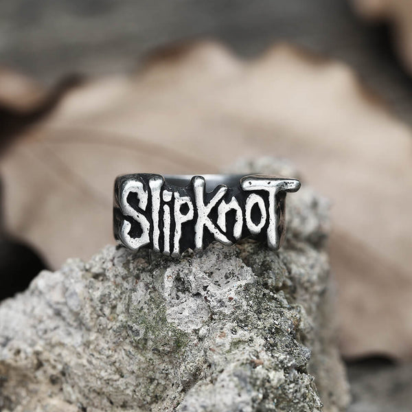 Slipknot Band Stainless Steel Ring 01 | Gthic.com