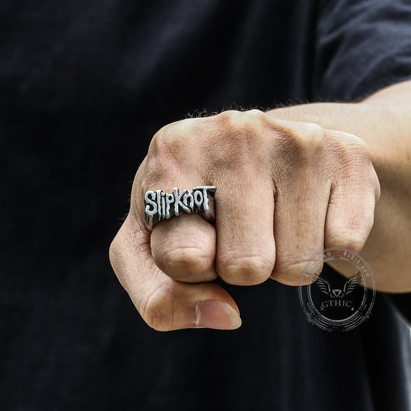 Slipknot Band Stainless Steel Ring