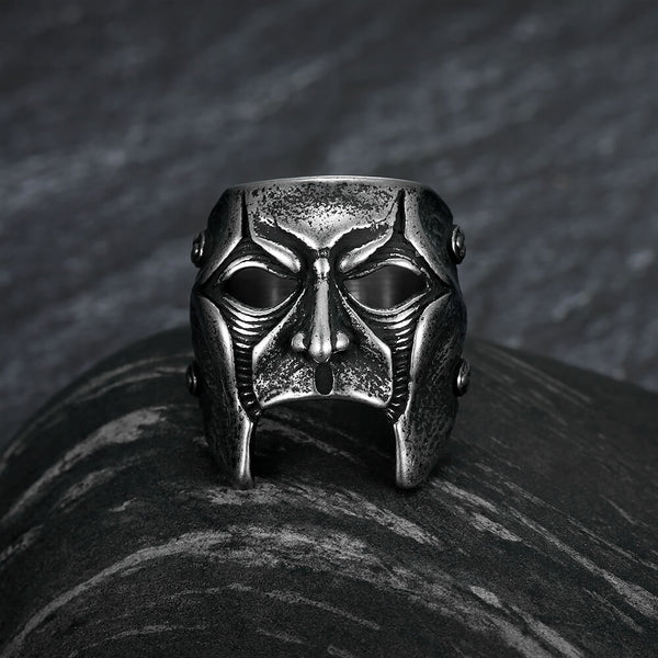 Slipknot Jim Root Mask Stainless Steel Ring | Gthic.com