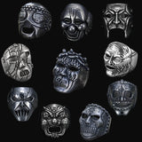 Slipknot Mask Stainless Steel Ring