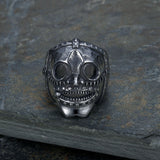 Slipknot Mask Stainless Steel Ring 02 | Gthic.com