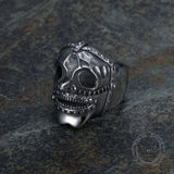 Slipknot Pinocchio-esque Mask Stainless Steel Ring 02 | Gthic.com