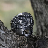 Slipknot Sid Wilson Mask Stainless Steel Ring | Gthic.com