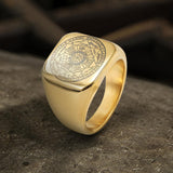 Solomon Kabbalah Stainless Steel Ring | Gthic.com