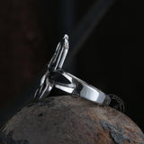 Spider Stainless Steel Biker Ring