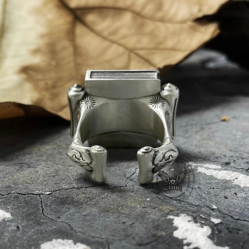 St. Patrick Book Sterling Silver Ring