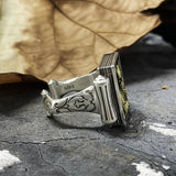 St. Patrick Book Sterling Silver Ring