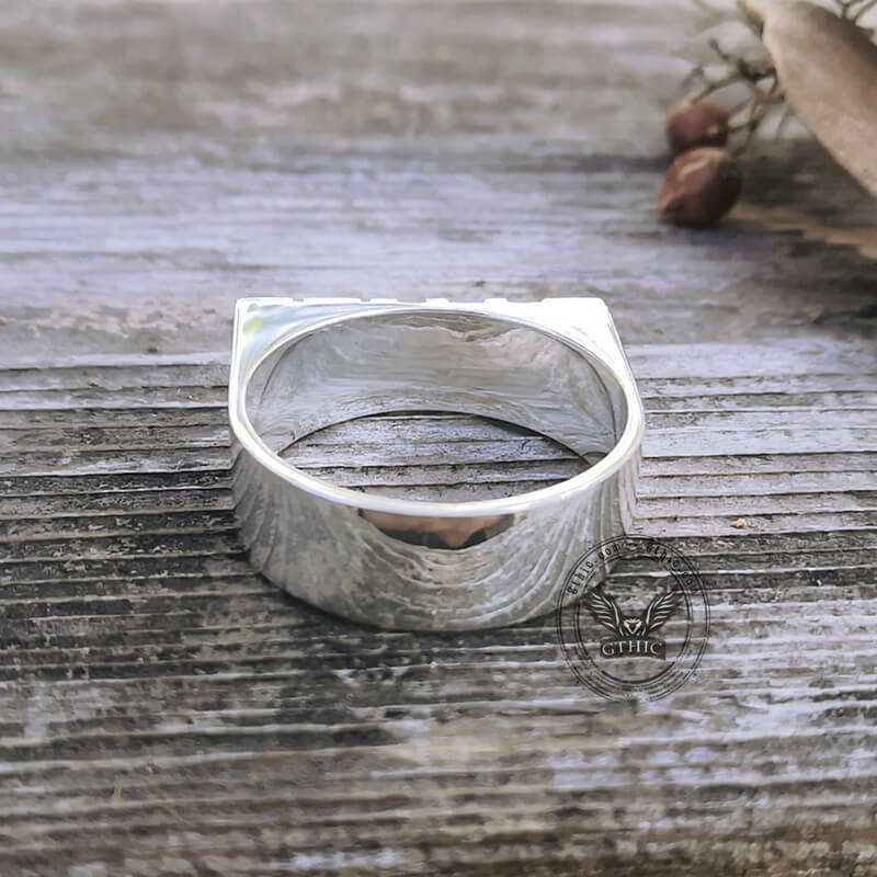 Sterling Silver Custom Name Ring