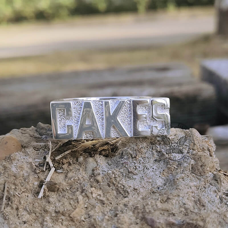 Sterling Silver Custom Name Ring