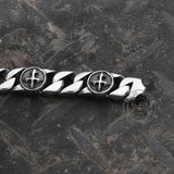 Stylish Cross Stainless Steel Simple Bracelet