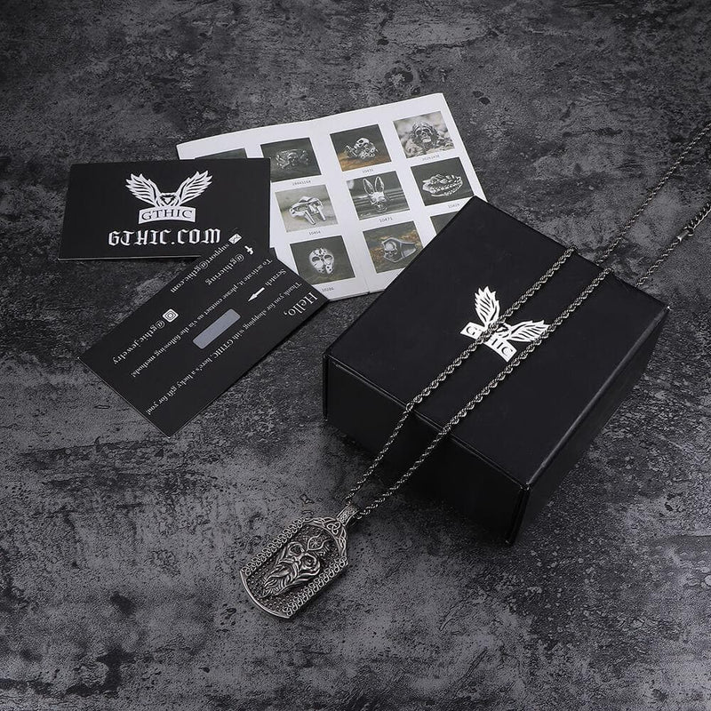 The All-Father Odin Pure Tin Viking Necklace