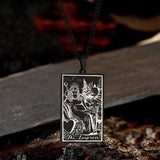 The Empress Tarot Card Stainless Steel Necklace | Gthic.com